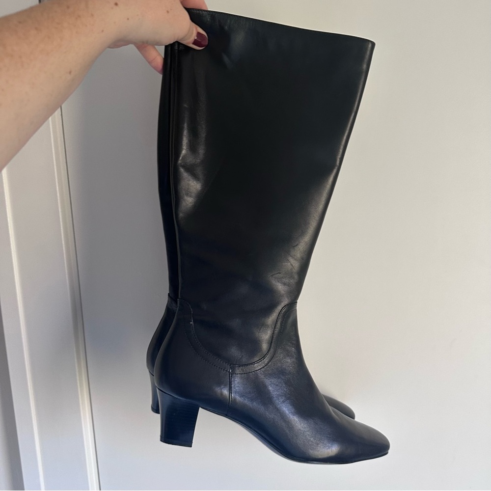 Alex Marie Leather Knee-High Boots